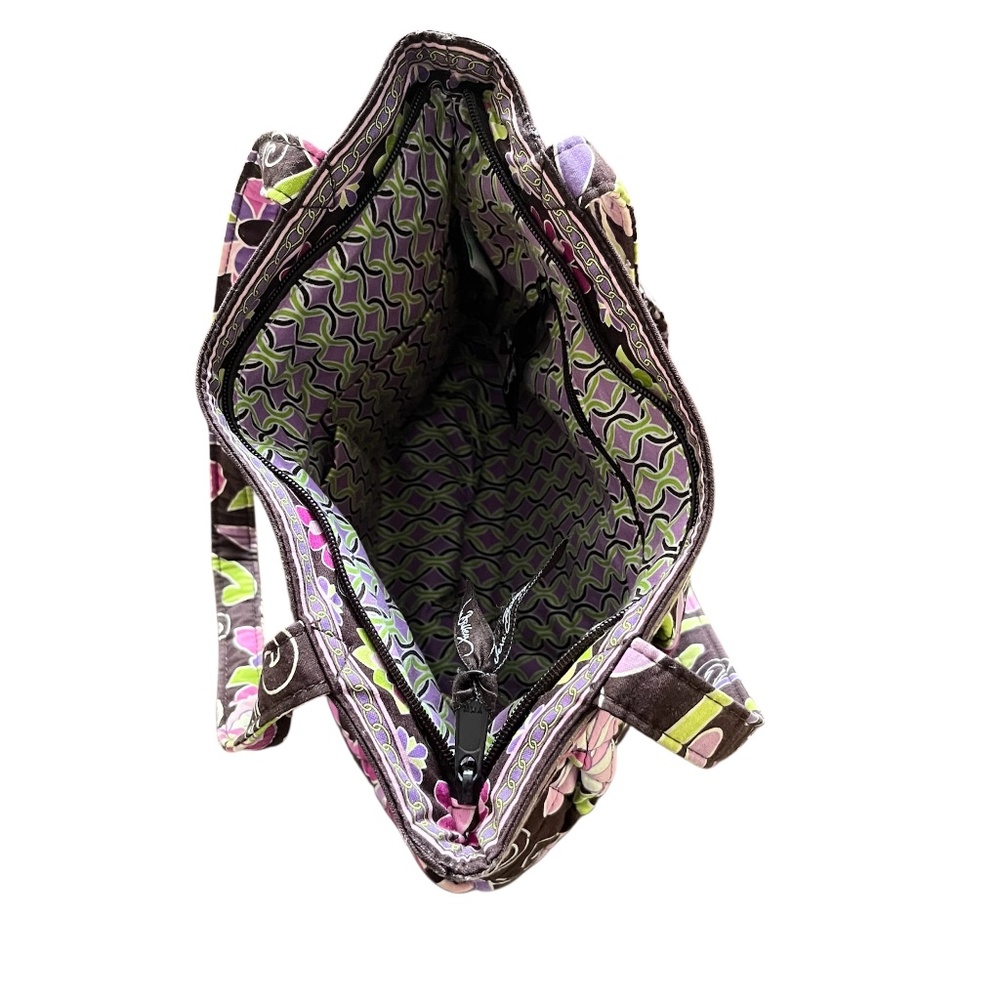 Vera Bradley Purple Punch Tote Bag - Picture 3 of 5